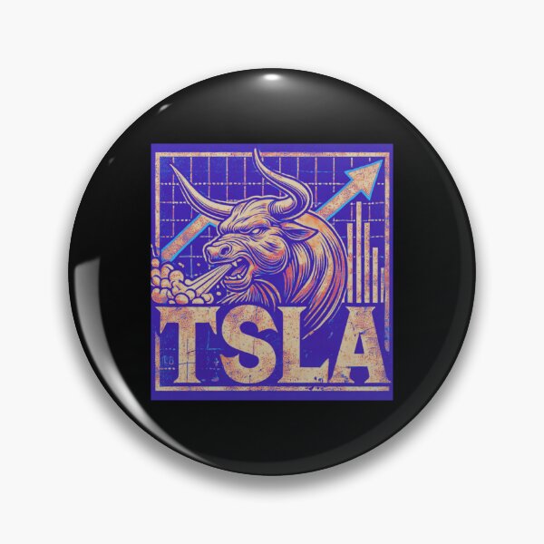 Item preview, tesla Stock Investor EV Market Bull Run Trading Design designed and sold by TEEJAMBOREE.