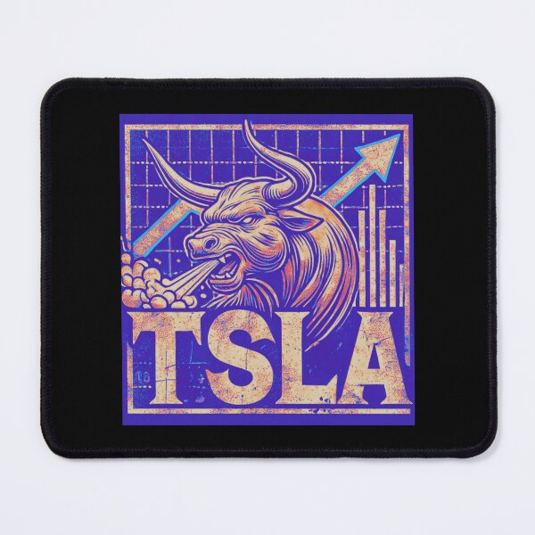 Item preview, tesla Stock Investor EV Market Bull Run Trading Design designed and sold by TEEJAMBOREE.
