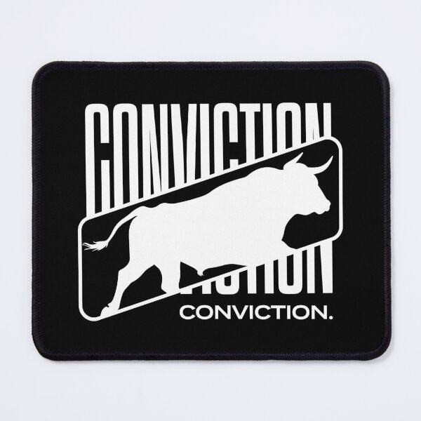 Item preview, Conviction Charging Bull Retro Brutalist Streetwear designed and sold by BRINGOO.