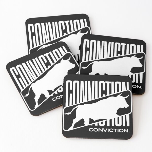 Item preview, Conviction Charging Bull Retro Brutalist Streetwear designed and sold by BRINGOO.