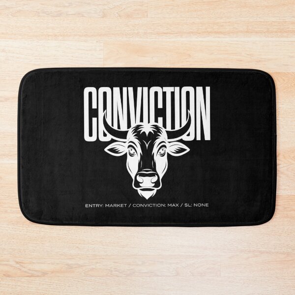 Item preview, Conviction Entry Market Bull Head Streetwear designed and sold by BRINGOO.