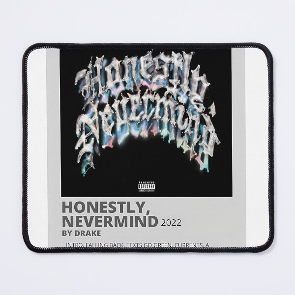 Item preview,  Minimalist Drake Honestly Nevermind Music Poster designed and sold by PherppaXz.