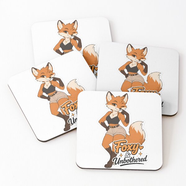 Item preview, Foxy and Unbothered Flirty Furry Fox designed and sold by Furrenzy.