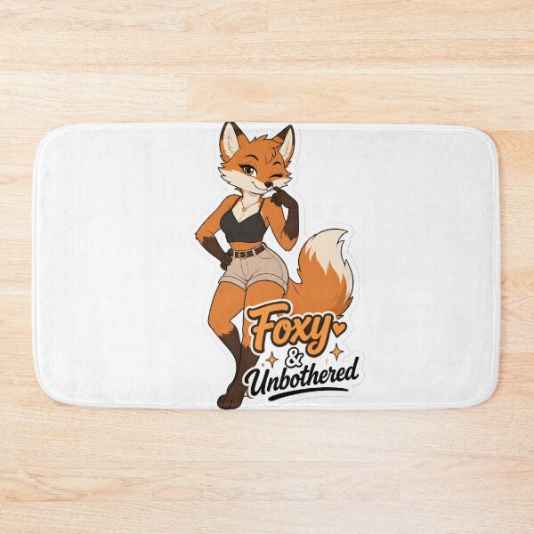 Item preview, Foxy and Unbothered Flirty Furry Fox designed and sold by Furrenzy.