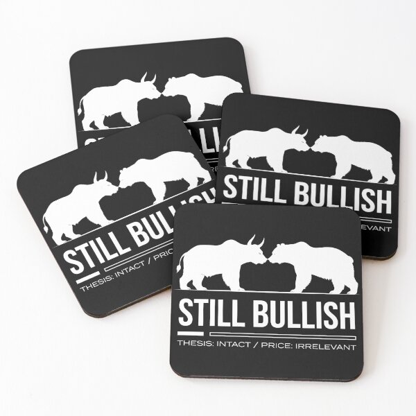 Item preview, Still Bullish Thesis Intact Financial Streetwear designed and sold by BRINGOO.