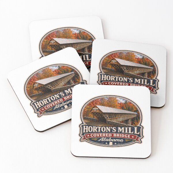 Item preview, Horton's Mill Covered Bridge sticker designed and sold by gotucoveredart.
