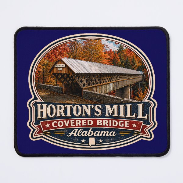 Item preview, Horton's Mill Covered Bridge sticker designed and sold by gotucoveredart.