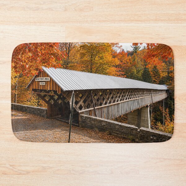 Item preview, Horton's Mill Covered Bridge sticker designed and sold by gotucoveredart.