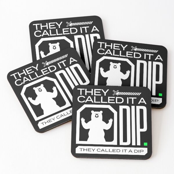 Item preview, They Called It A Dip Bear Market Streetwear designed and sold by BRINGOO.