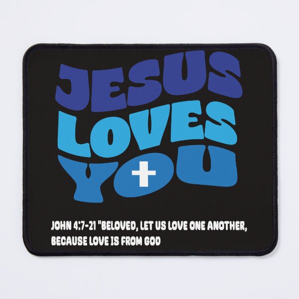 Item preview, Jesus Loves You designed and sold by UGOT2SEETHIS STUDIO.