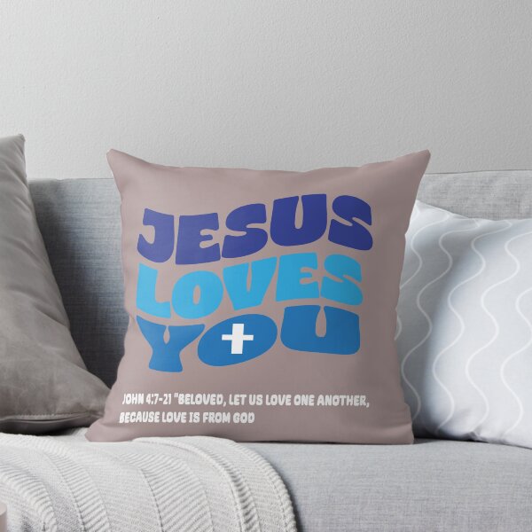 Item preview, Jesus Loves You designed and sold by UGOT2SEETHIS STUDIO.
