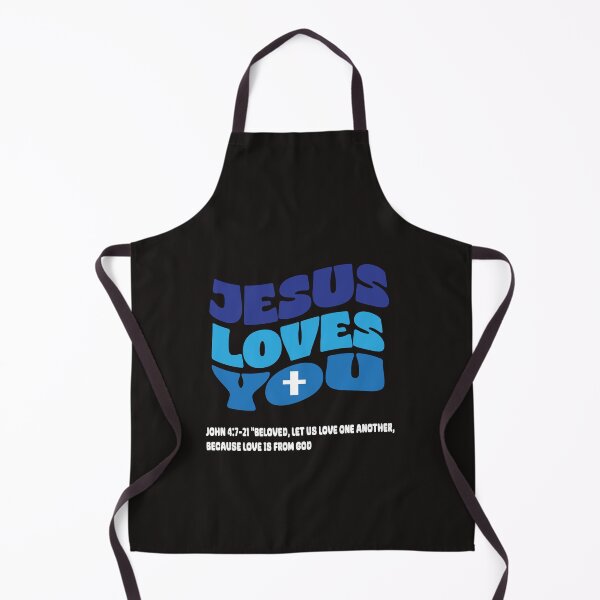 Artikelvorschau, Jesus liebt dich entworfen und verkauft von UGOT2SEETHIS STUDIO.