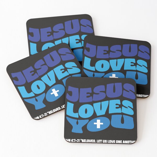 Item preview, Jesus Loves You designed and sold by UGOT2SEETHIS STUDIO.