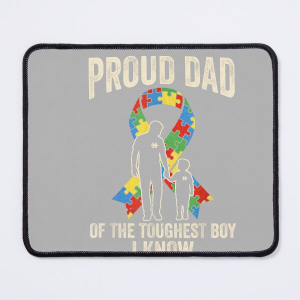 Item preview, Proud Dad of The Toughest Boy I Know Autism Awareness Father designed and sold by GreggRoss.
