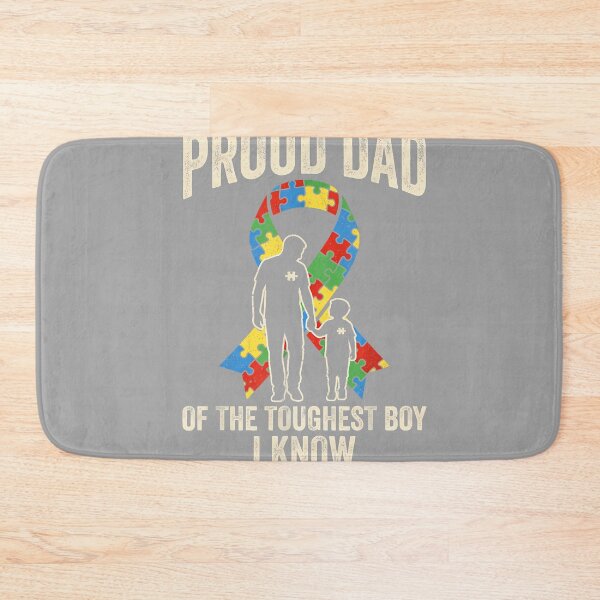 Item preview, Proud Dad of The Toughest Boy I Know Autism Awareness Father designed and sold by GreggRoss.