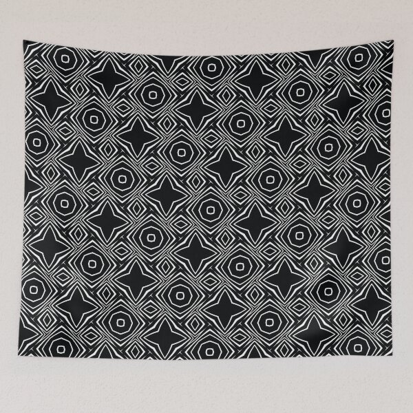 Item preview, Black & White Tile or Pattern designed and sold by Graphicfix.