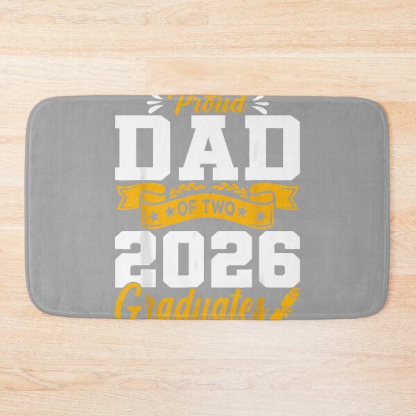 Item preview, Proud Dad of Two 2026 Graduates Class Graduation designed and sold by GreggRoss.