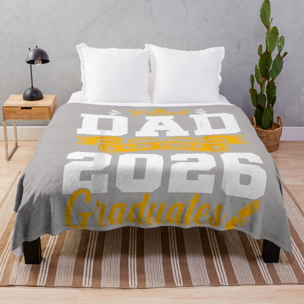 Item preview, Proud Dad of Two 2026 Graduates Class Graduation designed and sold by GreggRoss.