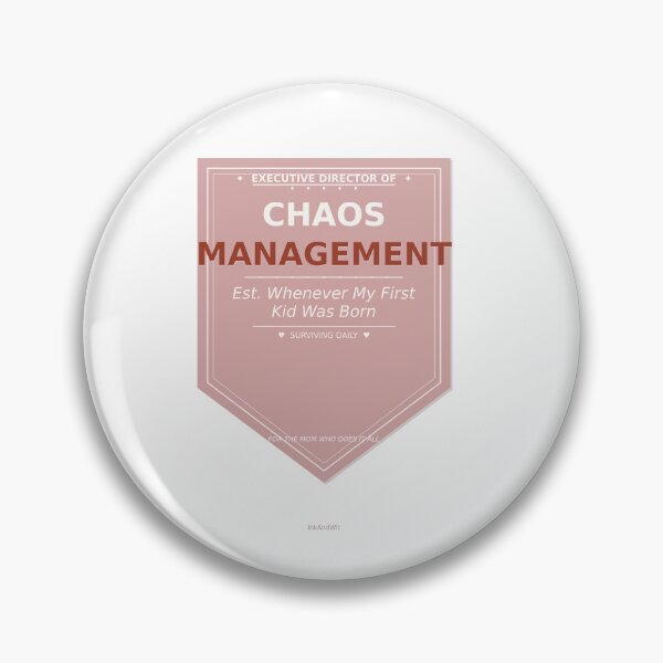 Item preview, Funny Mom Shirt Executive Director of Chaos Management Gift for Mom designed and sold by InkAndWit.