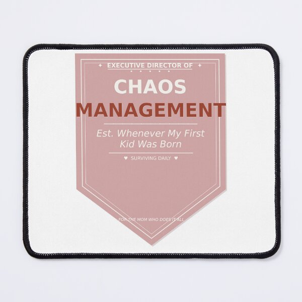 Item preview, Funny Mom Shirt Executive Director of Chaos Management Gift for Mom designed and sold by InkAndWit.