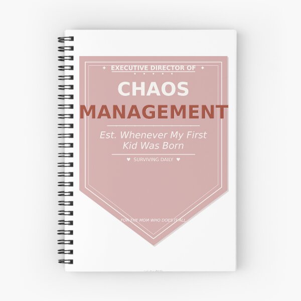 Item preview, Funny Mom Shirt Executive Director of Chaos Management Gift for Mom designed and sold by InkAndWit.