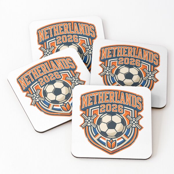 Item preview, Netherlands 2026 Retro Football Fan Crest designed and sold by Saq2000.