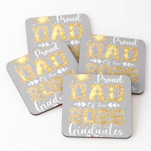 Item preview, Proud Dad of Two 2026 Graduates Senior Dad of Graduate designed and sold by GreggRoss.