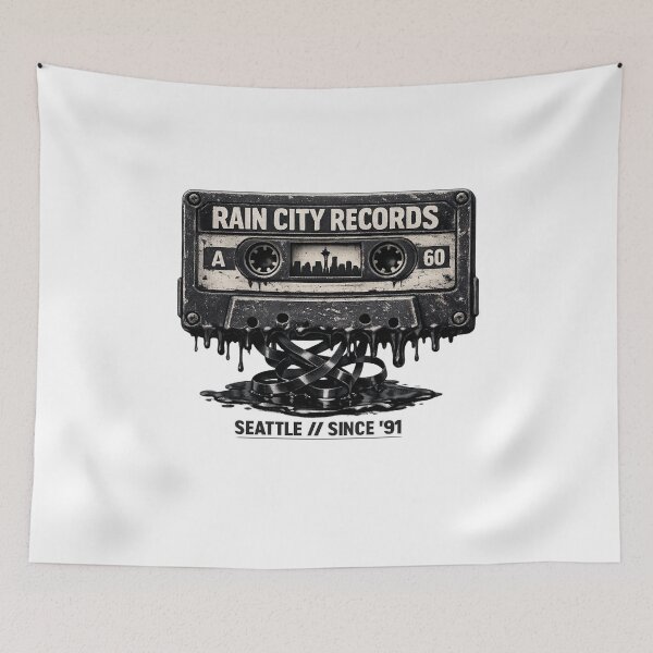 Item preview, Rain City Records Seattle Grunge Tape designed and sold by Dresut.