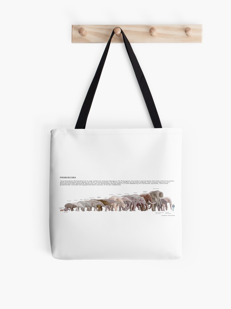 Thumbnail 1 of 2, Tote Bag, Proboscidea designed and sold by BioPicture.