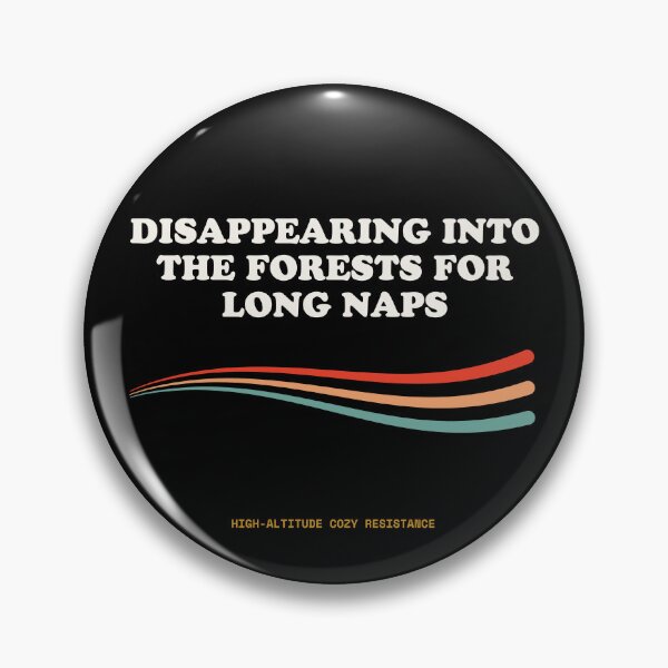 Item preview, Disappearing Into The Forests For Long Naps Funny Cabin Core Retro designed and sold by SlothcoreVibes.