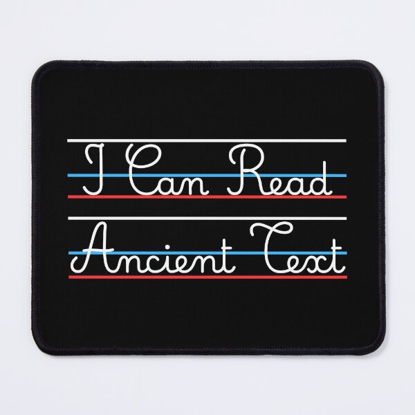 Item preview, Handwriting I Can Read Ancient Text Funny Cursive Writing designed and sold by Dondonmart.