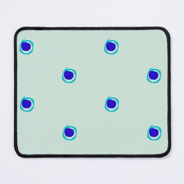 Item preview, Baby Blue and Sky Blue Polka Dot Abstract, Digitally Hand Drawn, DaisyMaisyPaisy designed and sold by DaisyMaisyPaisy.