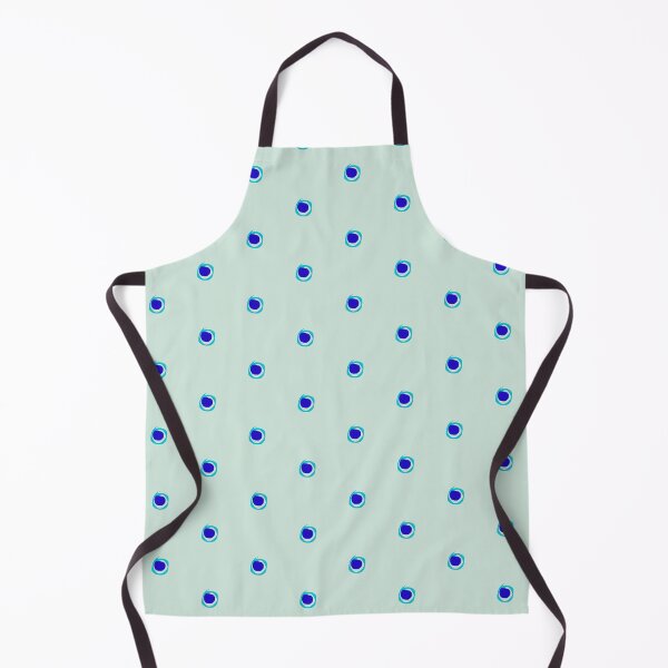 Item preview, Baby Blue and Sky Blue Polka Dot Abstract, Digitally Hand Drawn, DaisyMaisyPaisy designed and sold by DaisyMaisyPaisy.