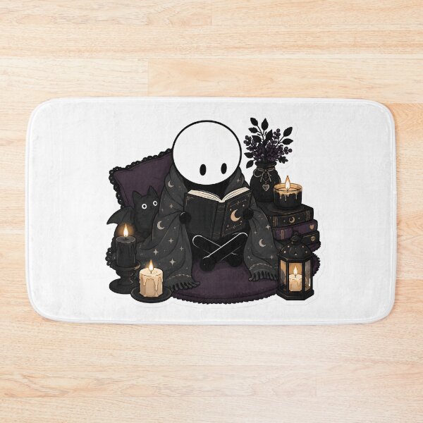 Item preview, Midnight Reading Stickman in Cozy Candlelight designed and sold by StickyGuys.