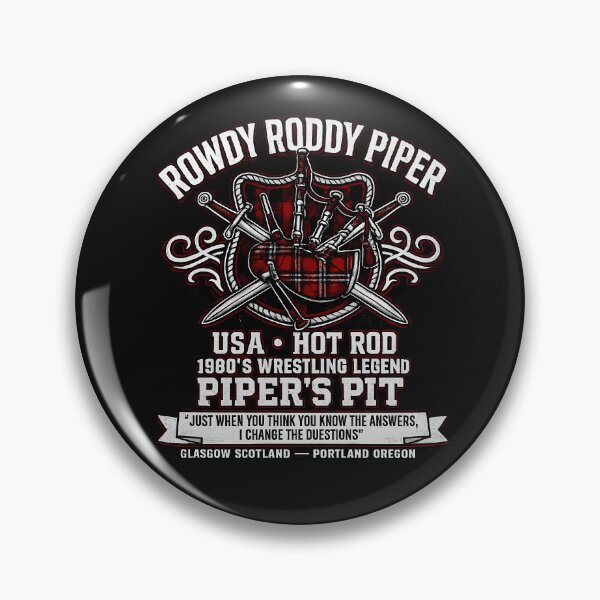 Item preview, Rowdy Roddy Piper Hot Rod Piper's Pit Wrestling Legend designed and sold by The Irish Whip.