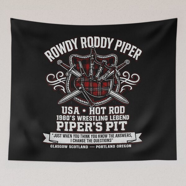 Item preview, Rowdy Roddy Piper Hot Rod Piper's Pit Wrestling Legend designed and sold by The Irish Whip.
