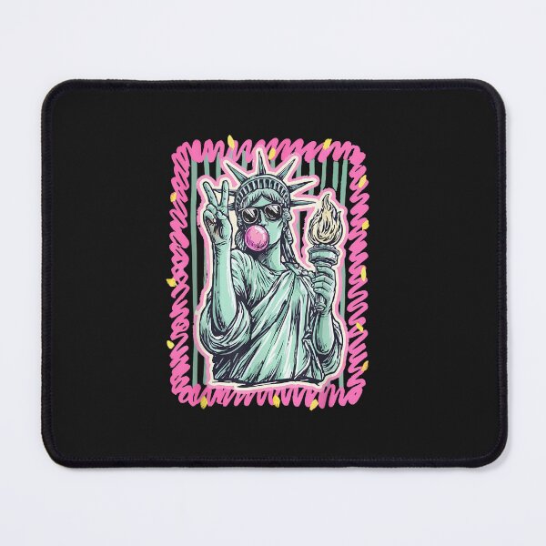 Item preview, Cute Girly 4th of July Statue of Liberty Blowing Bubble designed and sold by FrankIsabel.