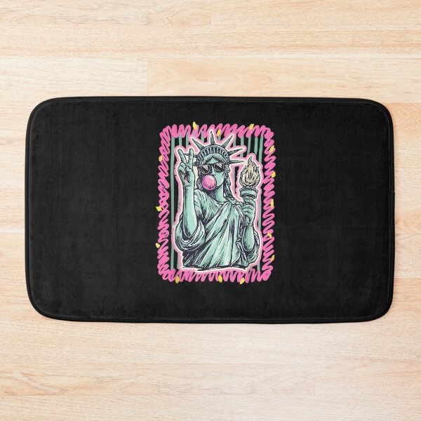 Item preview, Cute Girly 4th of July Statue of Liberty Blowing Bubble designed and sold by FrankIsabel.