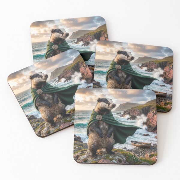 Item preview, Itinerate Badger Roams the World designed and sold by Tridentulus.