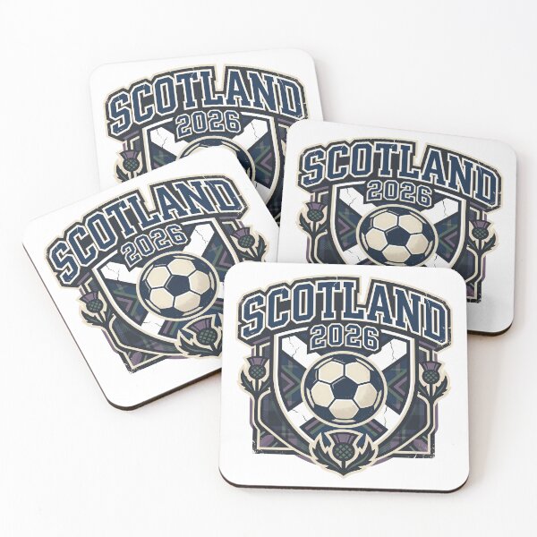 Item preview, Scotland 2026 Retro Football Fan Crest designed and sold by Saq2000.