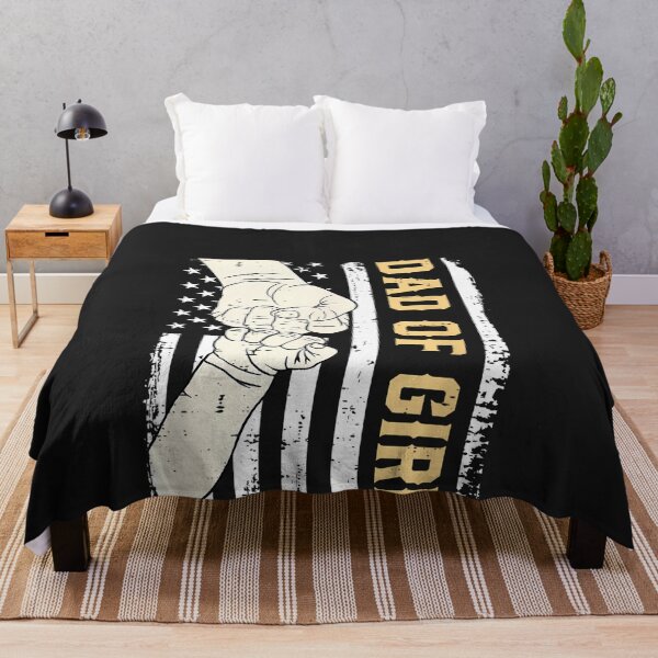 Item preview, Dad of Girls Outnumbered Fathers Day American Flag Men Daddy designed and sold by CriseldaBruning.