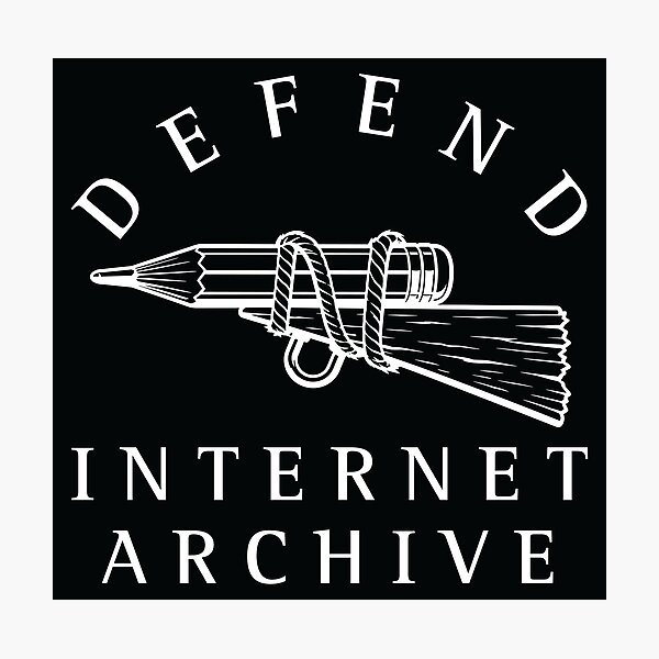 Item preview, Defend The Internet Archive | AK-47 (Prints White) designed and sold by ScientiaAcLabor.