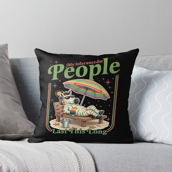 Item preview, My Tolerance For People Lasts This Long designed and sold by RedShop01.