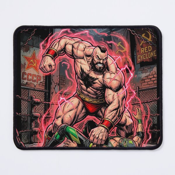 Item preview, Zangief The Red Cyclone Retro Arcade Art designed and sold by Thogan0416.