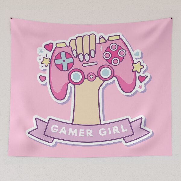 Item preview, Gamer girl designed and sold by JarquinDD.