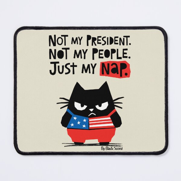 Item preview, Exhausted Nap Over Politics Humor designed and sold by IAPICTURE.