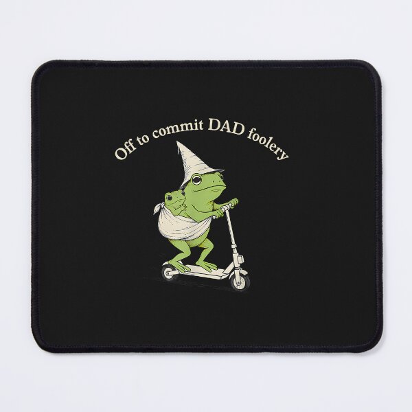Item preview, Dad Frog Off to Commit Dad Foolery Funny Father's Day Dada designed and sold by FrankIsabel.