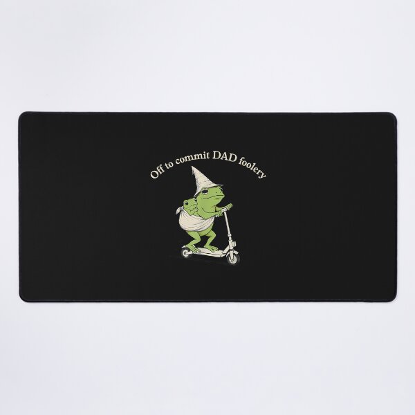 Item preview, Dad Frog Off to Commit Dad Foolery Funny Father's Day Dada designed and sold by FrankIsabel.