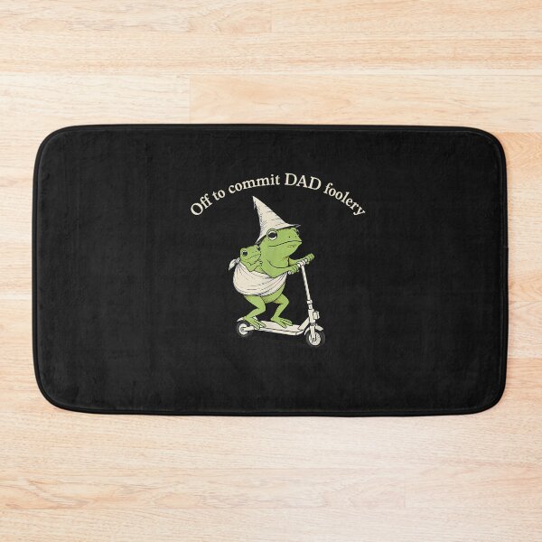 Item preview, Dad Frog Off to Commit Dad Foolery Funny Father's Day Dada designed and sold by FrankIsabel.