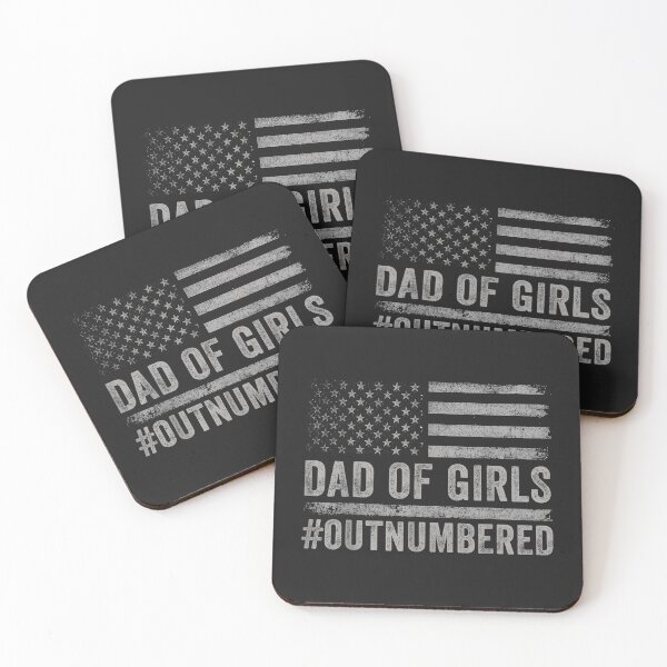 Item preview, Dad of Girls Outnumbered Funny Girl Father's Day Daddy designed and sold by CriseldaBruning.